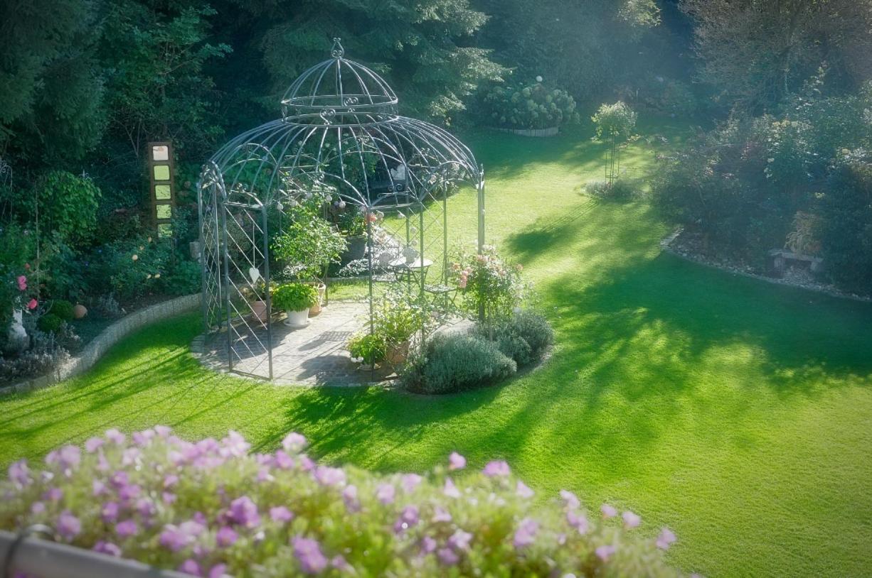 Ferienwohnung Im Rosengarten Ebenweiler Extérieur photo